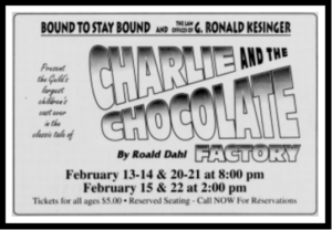 CHARLIE AND THE CHOCOLATE FACTORY